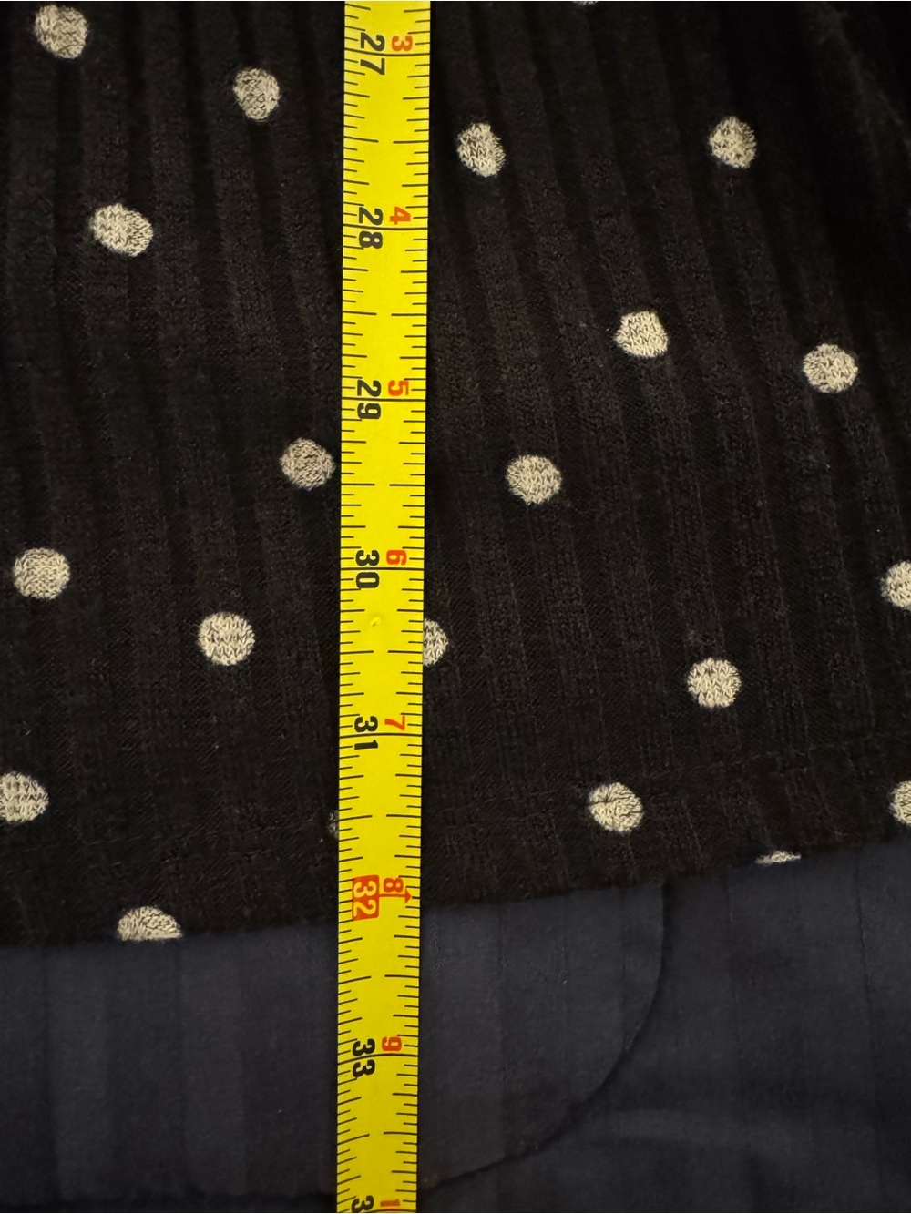 Zara Polka Dot Sweater Dress Long Sleeved Size Small - Picture 4 of 7